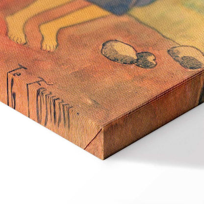 Leinwandbild - Paul Gauguin – Te faruru