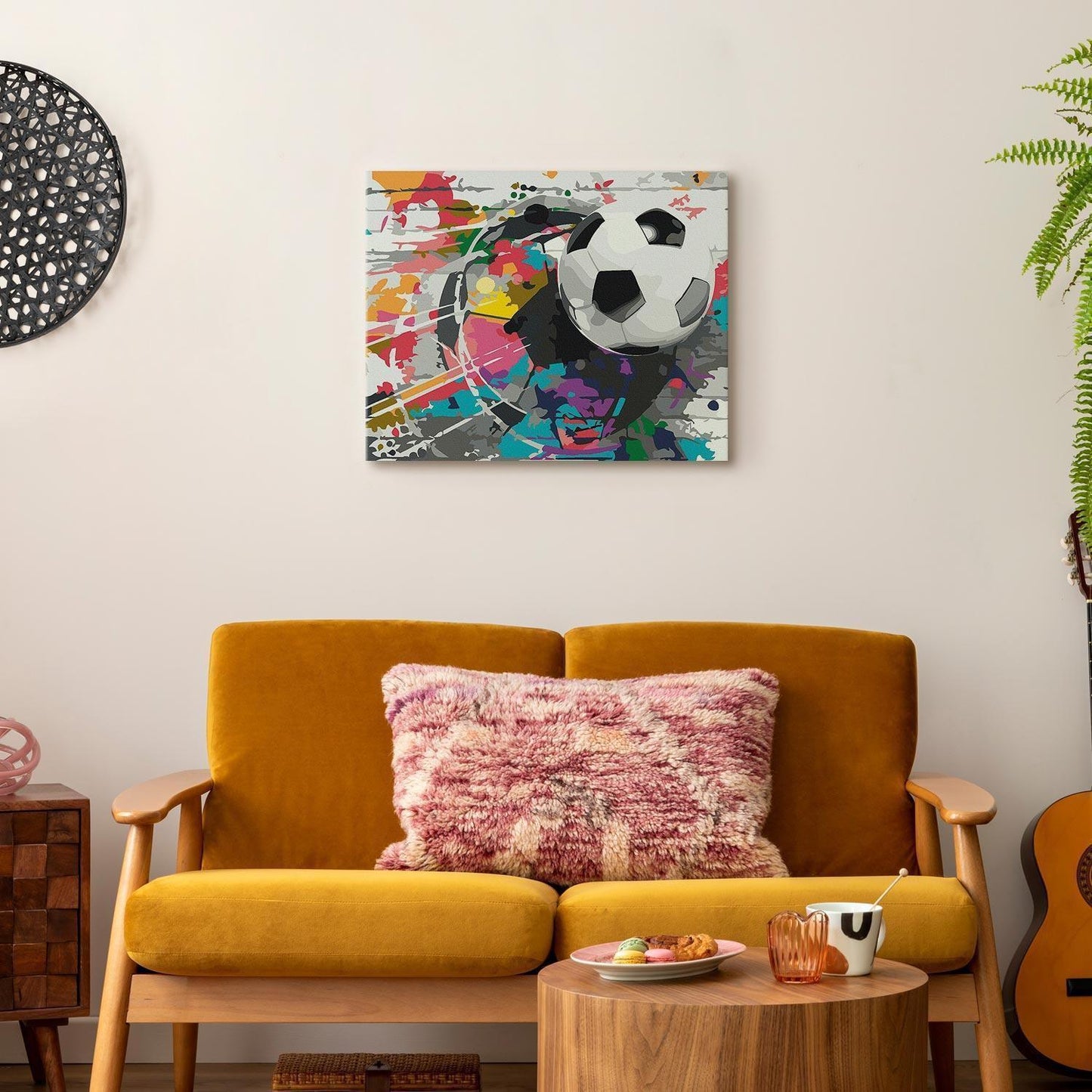 Malen nach Zahlen - Colourful Ball