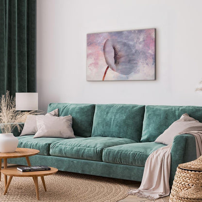 Leinwandbild - Windy Flower (1 Part) Wide