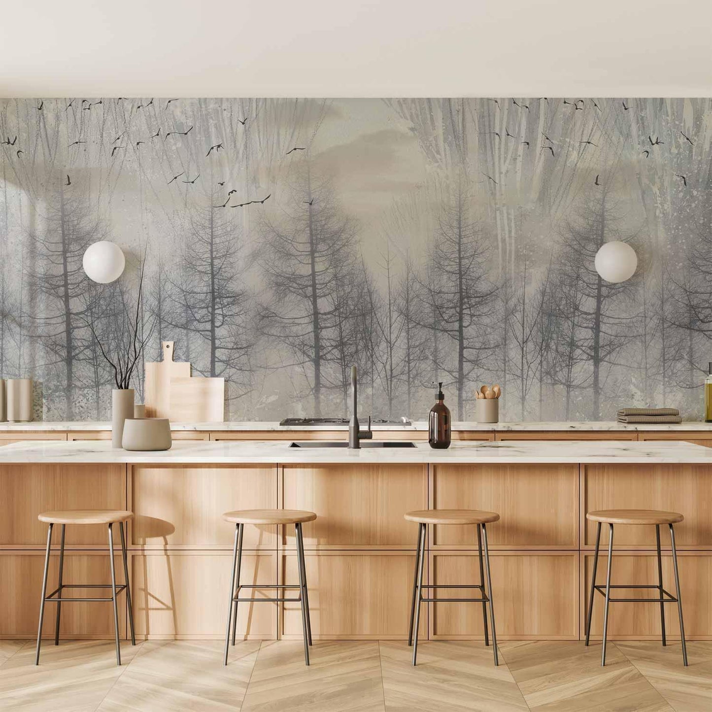 Fototapete - Cold Winter