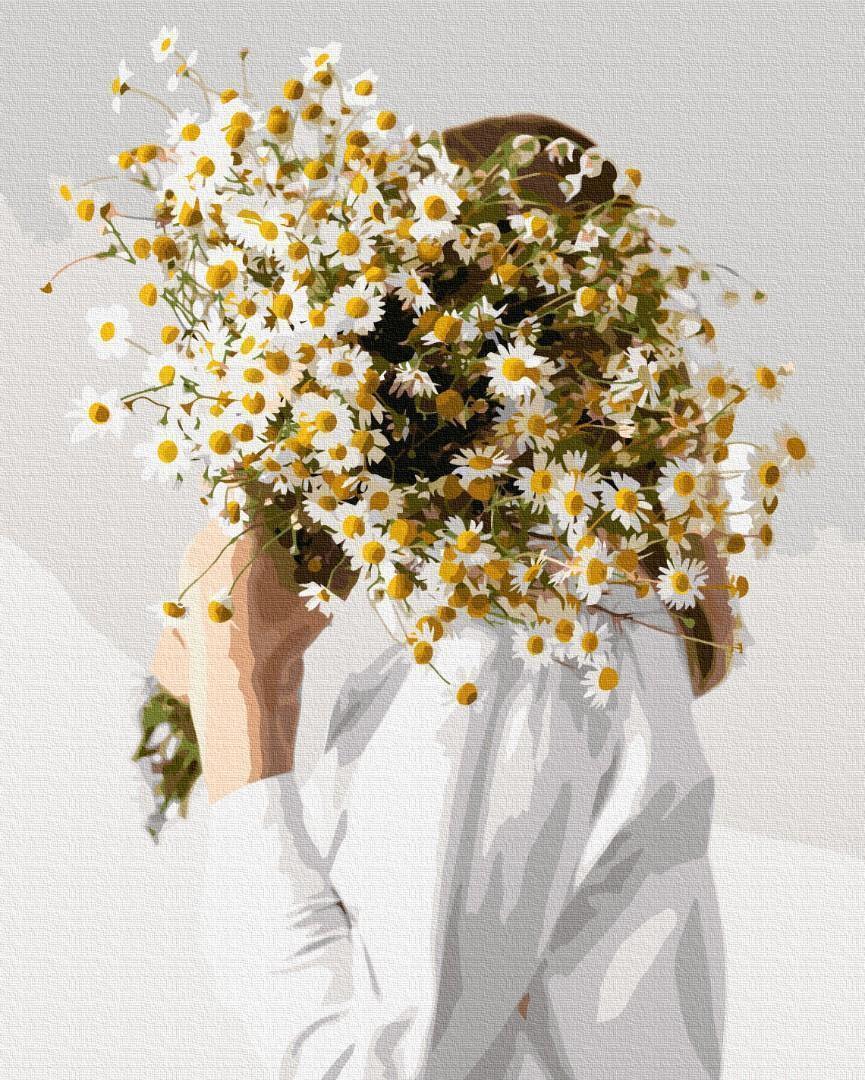 Malen nach Zahlen - Chamomile fan