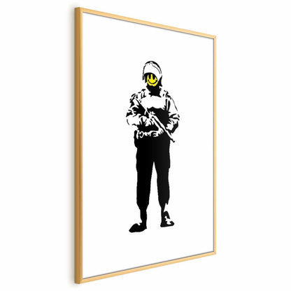 Poster - Smiling Policeman