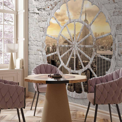 Fototapete - New York: A View through the Window