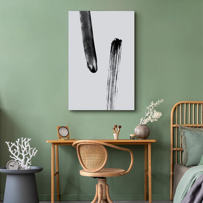 Leinwandbild - Accidental Meeting (1 Part) Vertical