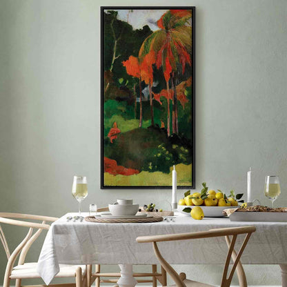 Leinwandbild - Mahana maa I (Paul Gauguin) Artgeist