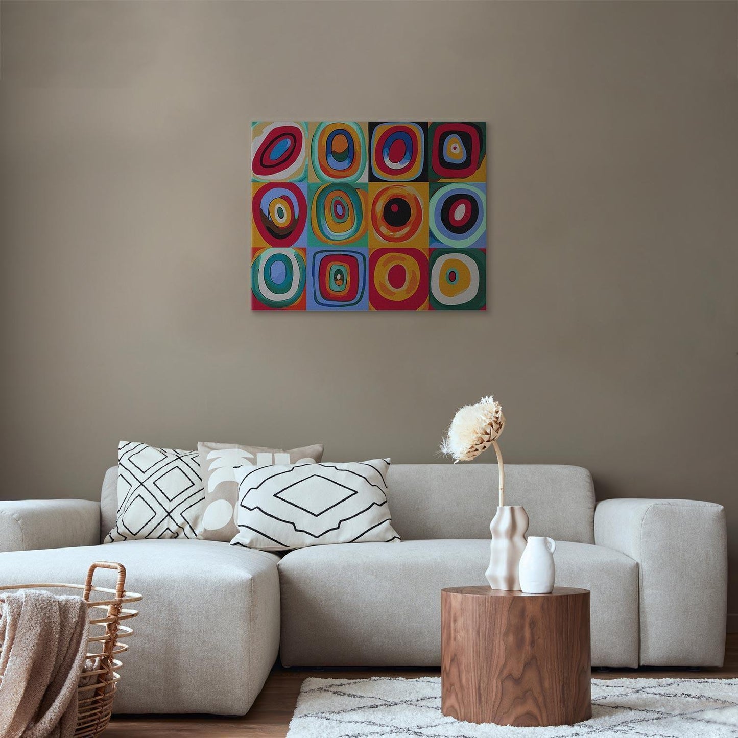 Malen nach Zahlen - Colourful Rings