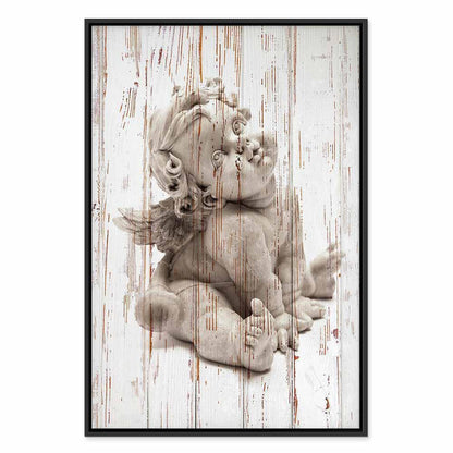 Leinwandbild - Pensive Cupid (1 Part) Vertical