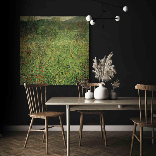 Leinwandbild - The Garden (Gustav Klimt) Artgeist