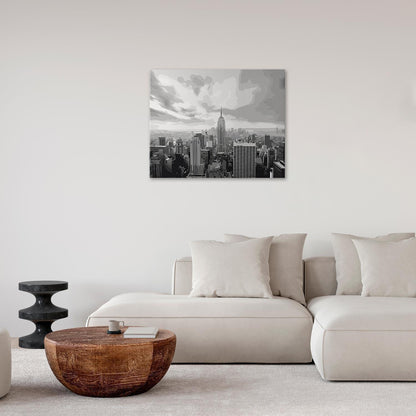 Malen nach Zahlen - Grey New York