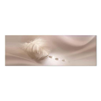 Leinwandbild - Delicate Feather
