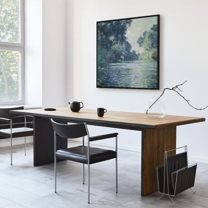 Leinwandbild - Claude Monet – A Stretch of the Seine near Giverny