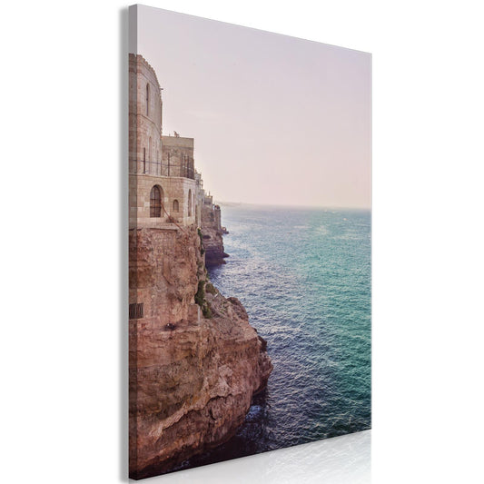 Leinwandbild - Turquoise Coast (1 Part) Vertical Artgeist