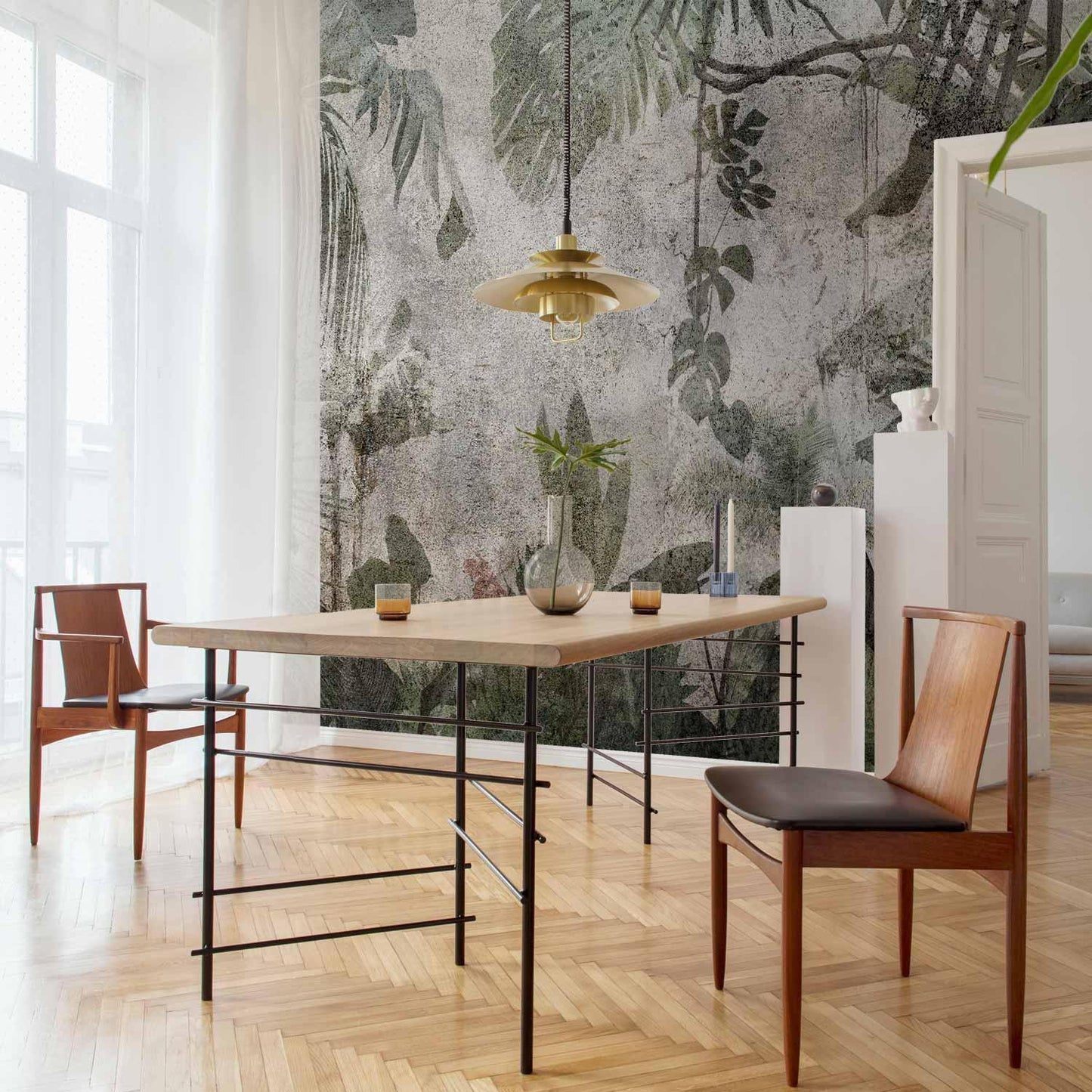 Fototapete - Rain Forest in the Fog