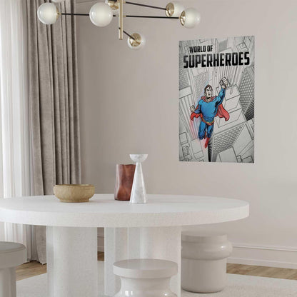 Poster - World of Superheroes Artgeist
