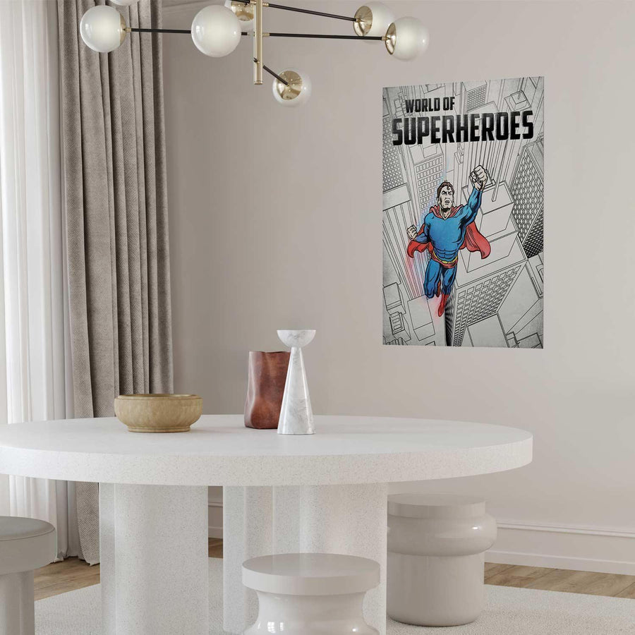 Poster - World of Superheroes Artgeist