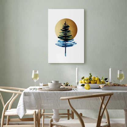 Leinwandbild - Sunny Winter (1 Part) Vertical