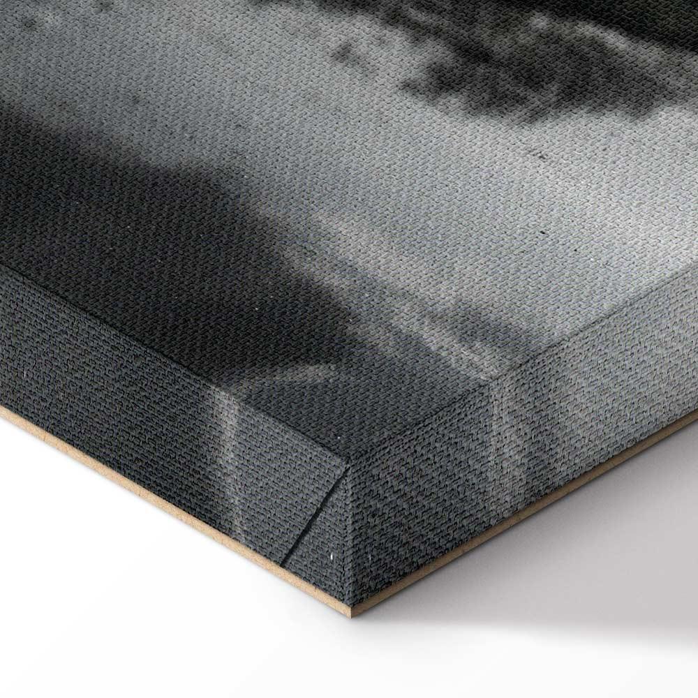 Leinwandbild - Sun Over Clouds (1-part) - Sky Reflection in Water Field