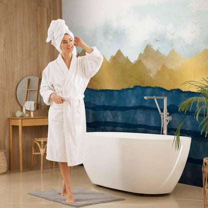 Fototapete - Dawn in the Mountains - Second Variant