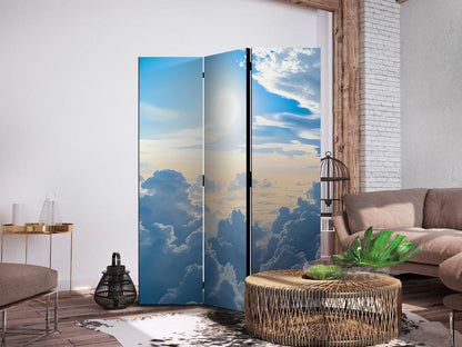 Paravent - Symphony of Light: The Sun and Clouds Collaborating on a Beautiful Sky