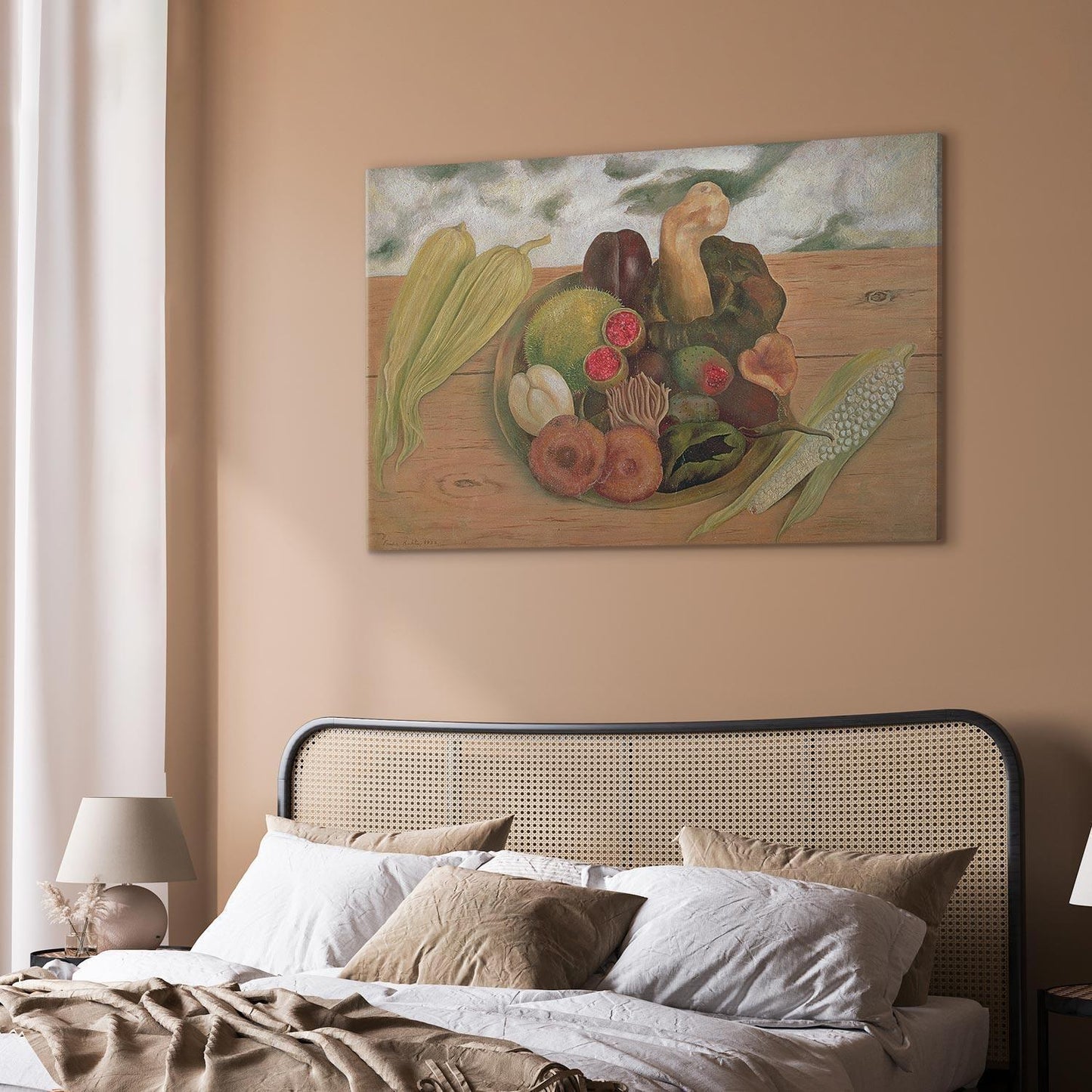 Leinwandbild - Frida Kahlo – The Fruits of the Earth