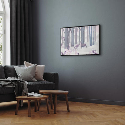 Leinwandbild - Fairy-Tale Forest (1 Part) Vertical - Second Variant