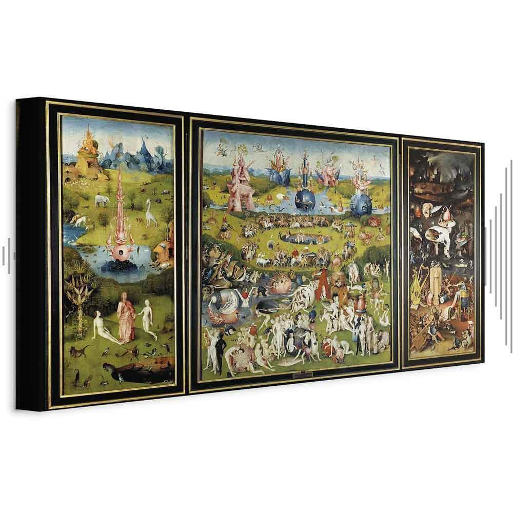 Leinwandbild - Hieronymus Bosch – The Garden of Earthly Delights