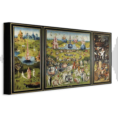 Leinwandbild - Hieronymus Bosch – The Garden of Earthly Delights