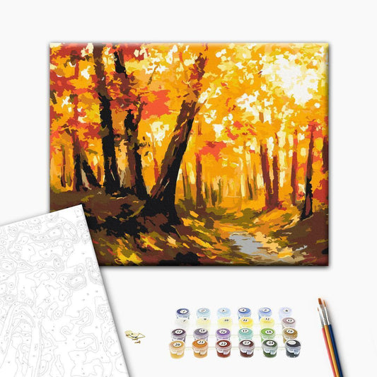 Malen nach Zahlen - Forest Track