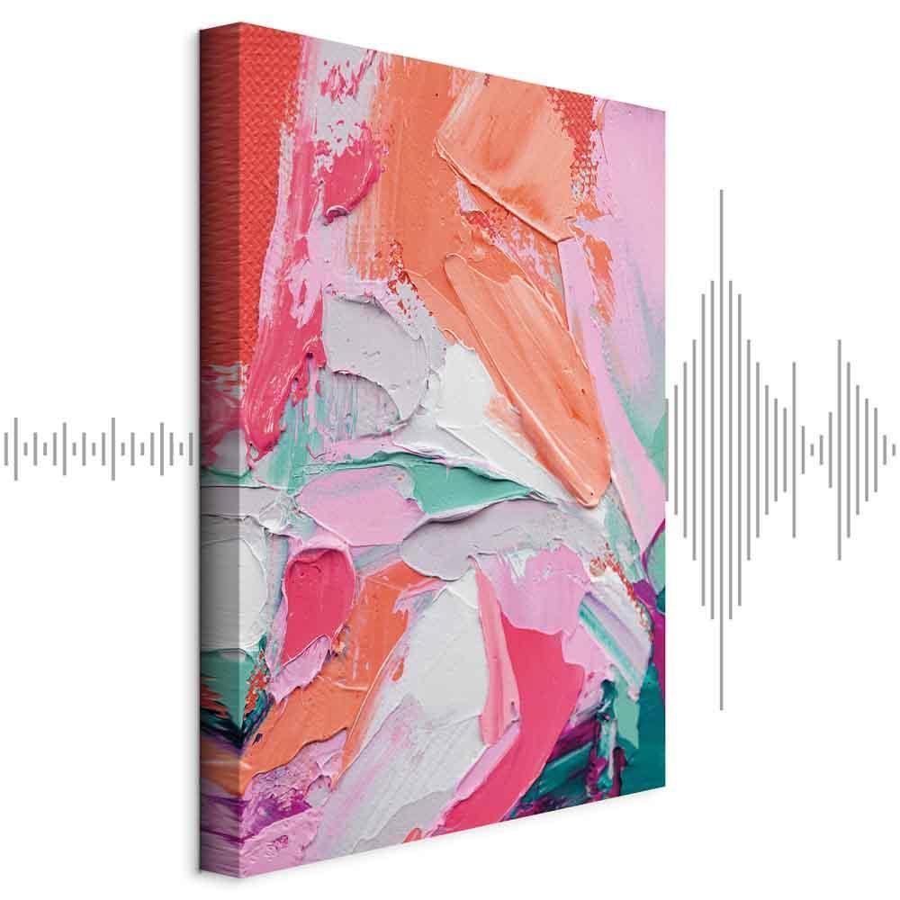 Leinwandbild - Energetic Colors - Abstract Composition with Intense Colors