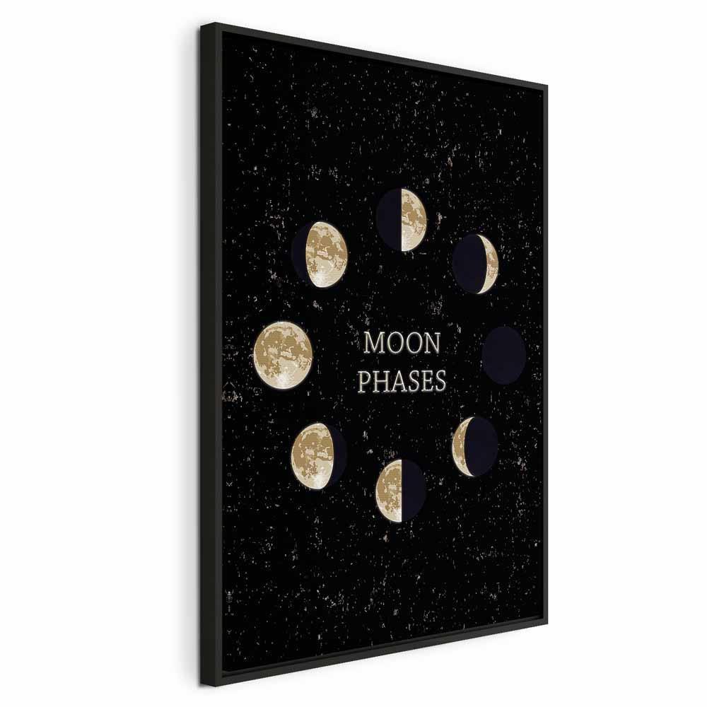 Leinwandbild - Lunar Cycle (1 Part) Vertical