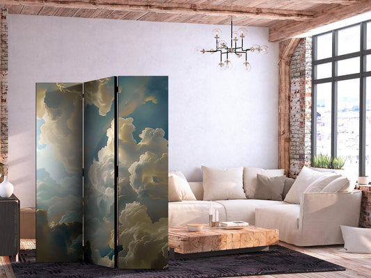 Paravent - Sun and Shadows: A Theatrical Display of Nature High Above the Ground Artgeist