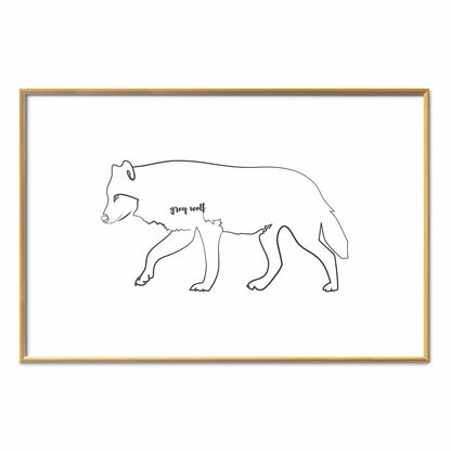Poster - Wolf