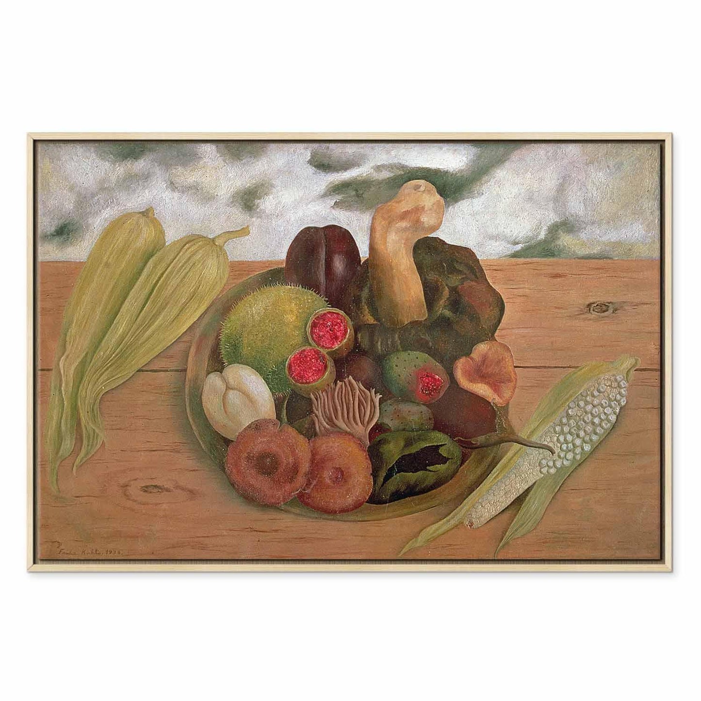 Leinwandbild - Frida Kahlo – The Fruits of the Earth
