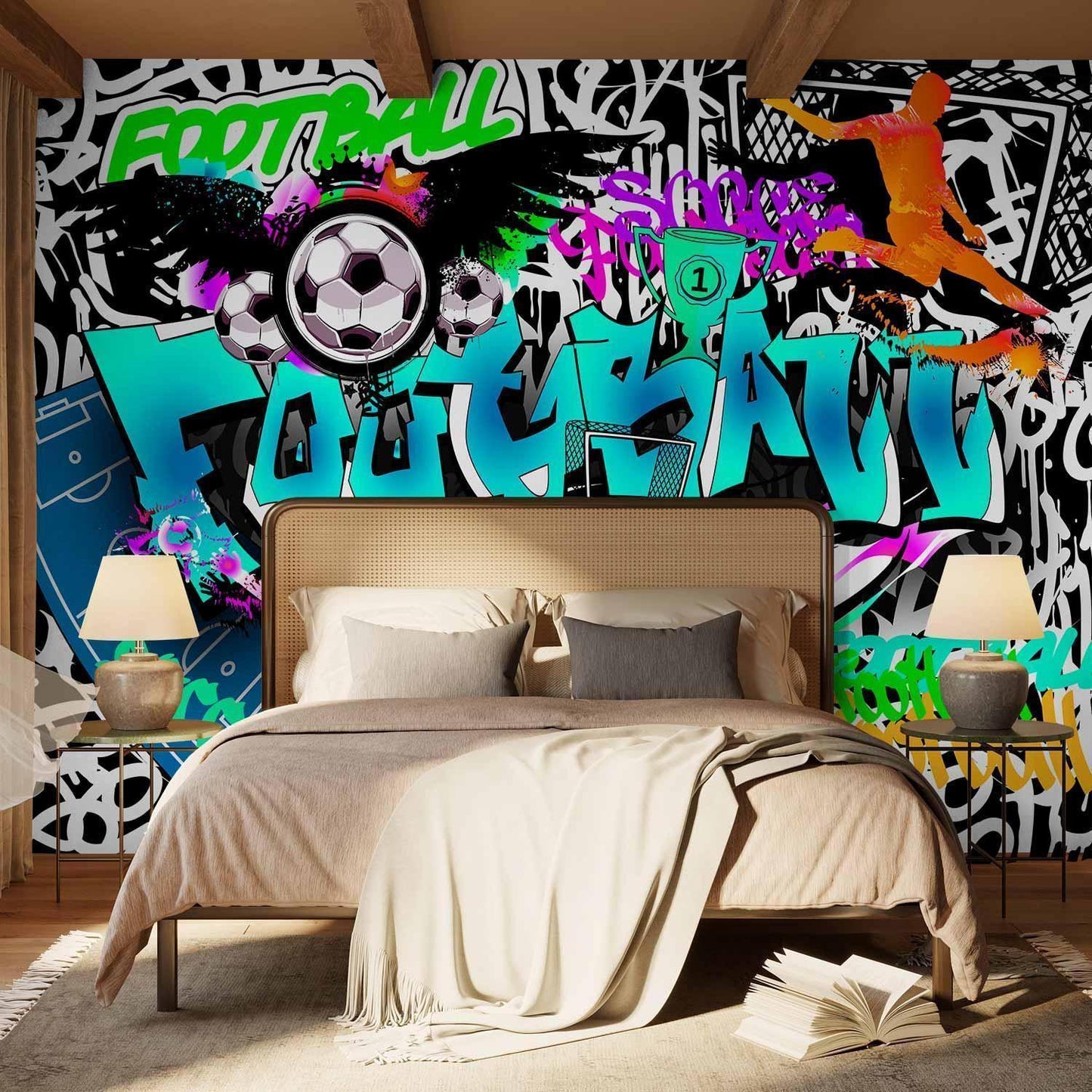 Fototapete - Sports Graffiti