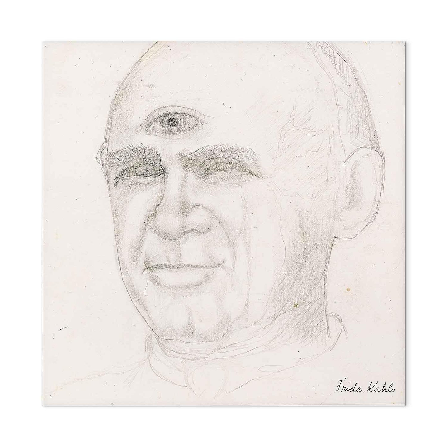 Leinwandbild - Frida Kahlo – Portrait of Nacho Aguirre