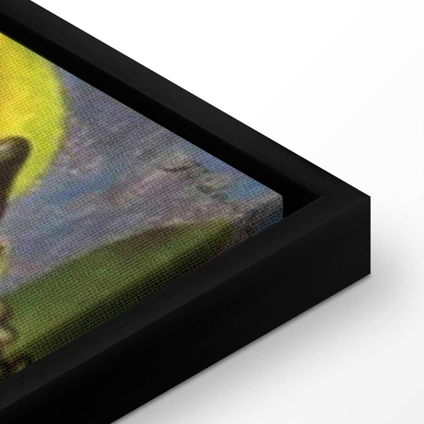 Leinwandbild - Frida Kahlo – Self-Portrait with Bonito