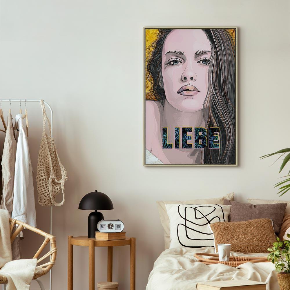 Leinwandbild - Liebe (1 Part) Vertical