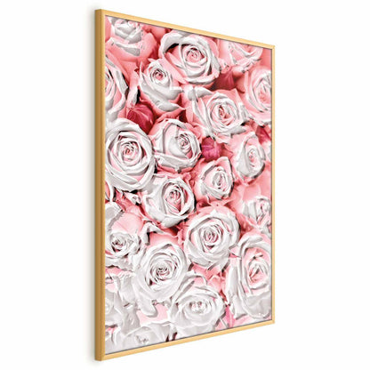 Poster - White Roses Artgeist