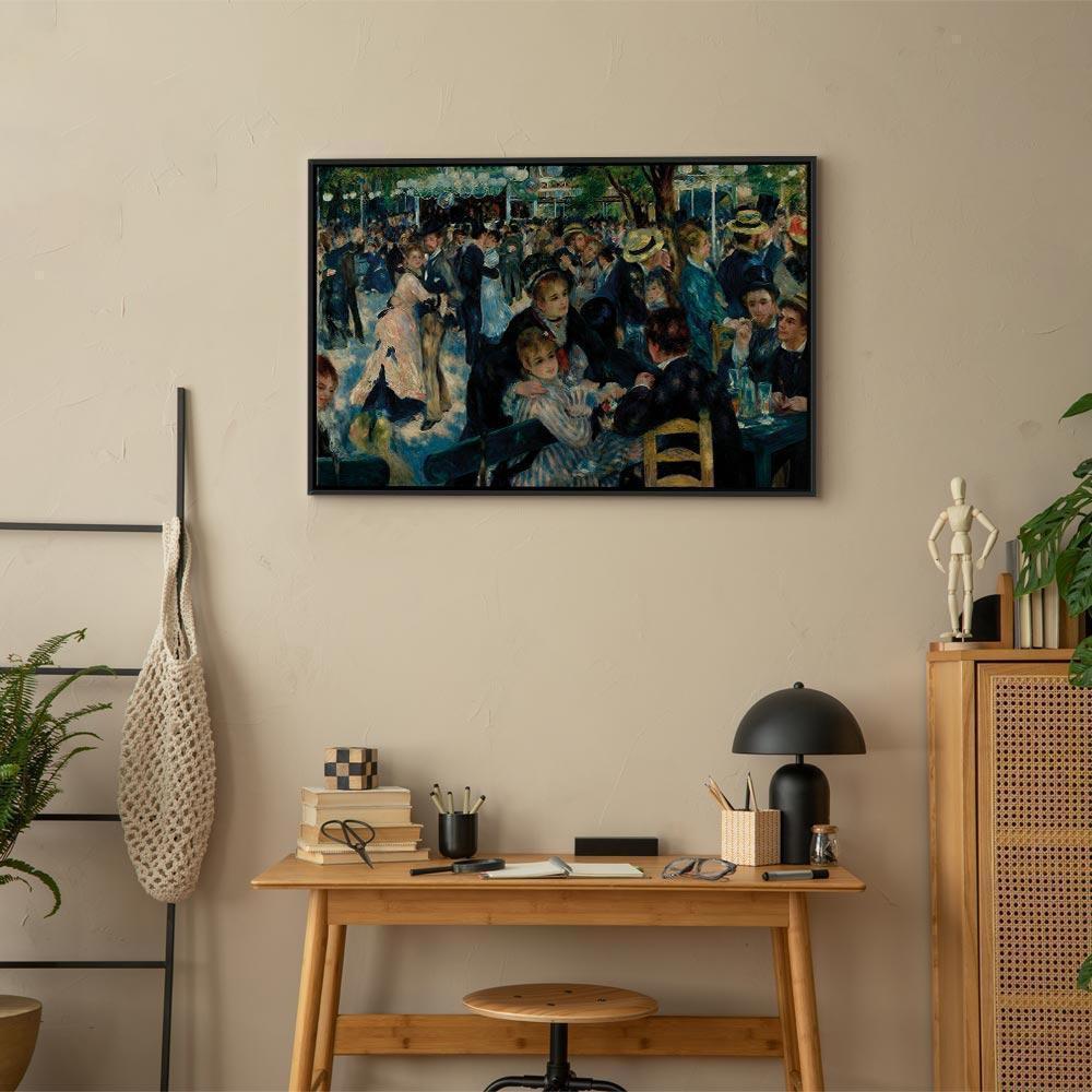 Leinwandbild - Pierre-Auguste Renoir – Dance at the Moulin de la Galette