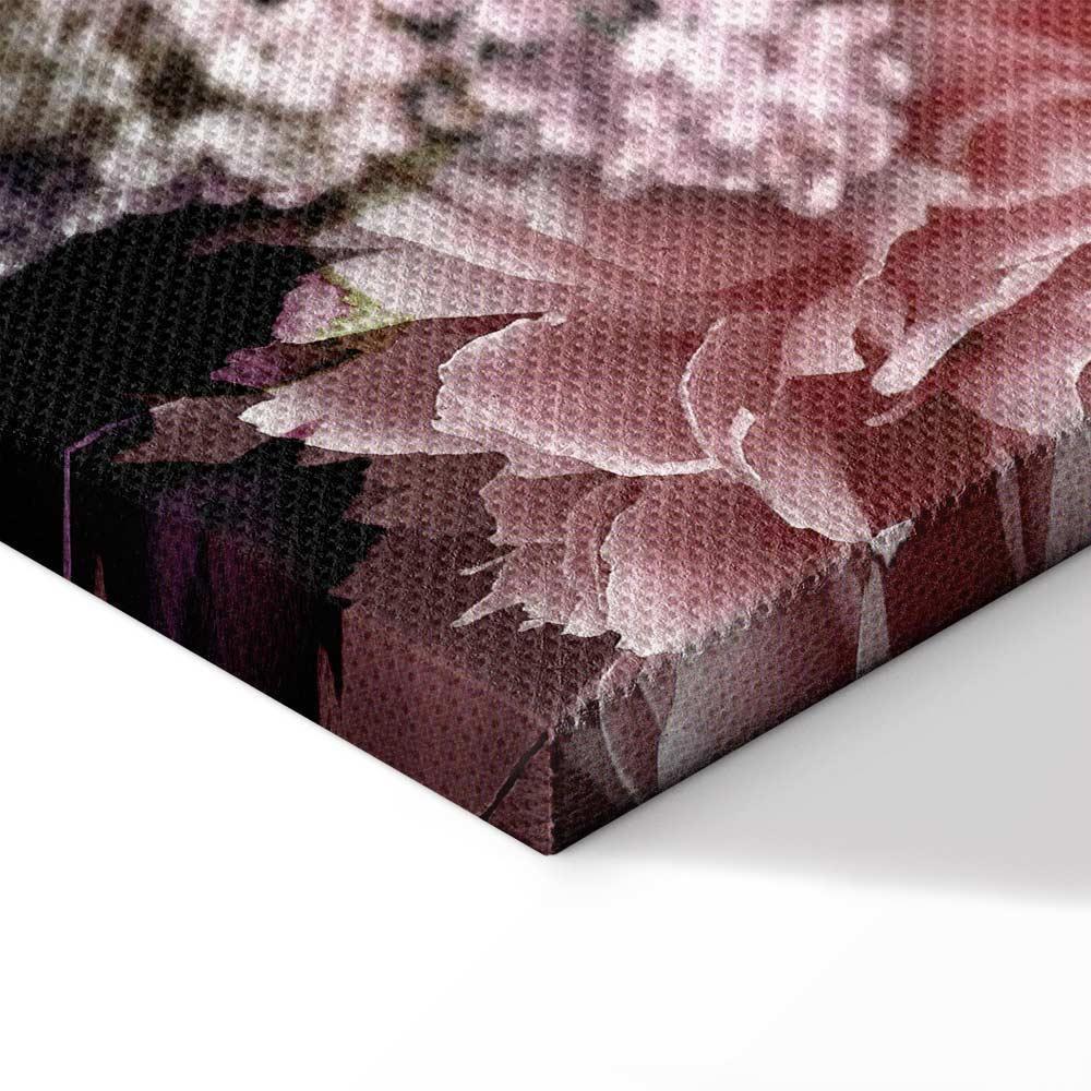 Leinwandbild - Among Flowers (1-part) - Blooming Plants in Nature's Colors