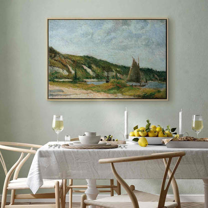 Leinwandbild - Les voiliers (Paul Gauguin) Artgeist