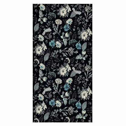 Tapete - Fragrant flowers and herbs - blue