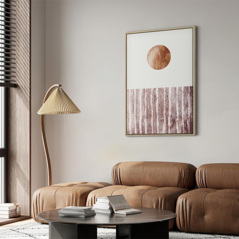 Leinwandbild - Harmony and Rhythm (1 Part) Vertical