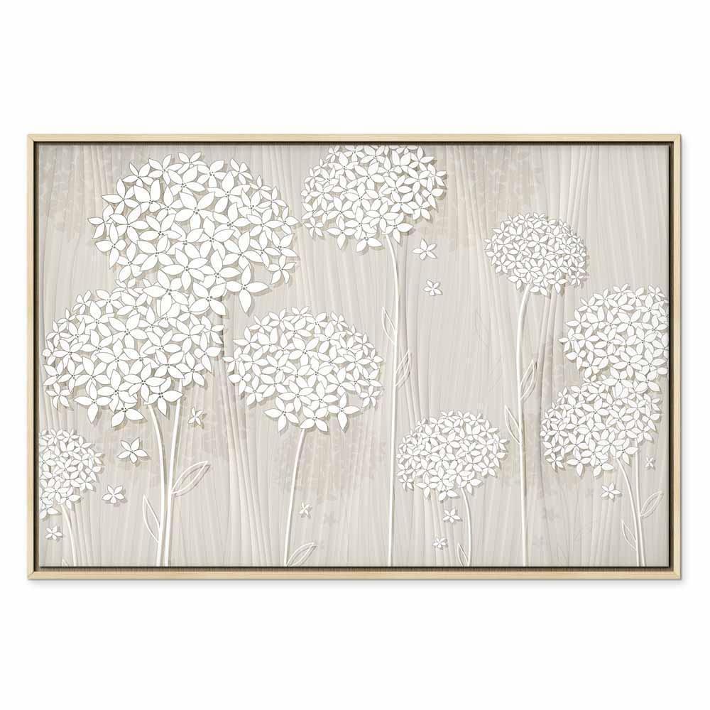 Leinwandbild - Flowers in the Wind