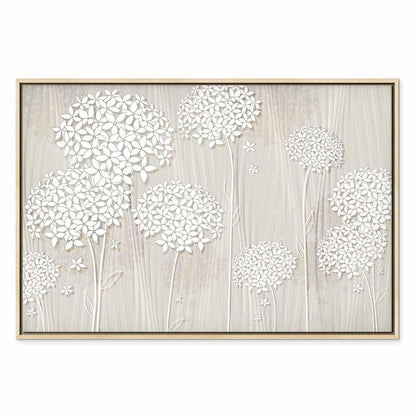 Leinwandbild - Flowers in the Wind