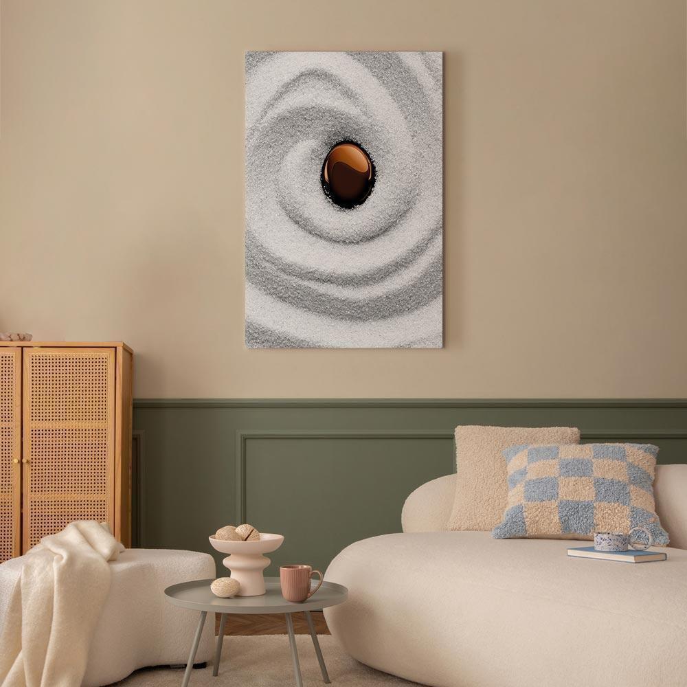 Leinwandbild - Karesansui (1 Part) Vertical