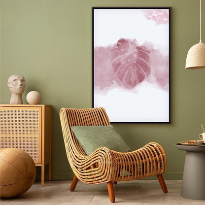 Leinwandbild - Tropical Fog (1 Part) Vertical