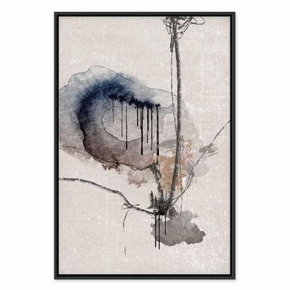 Leinwandbild - Watercolor Stained Glass (1 Part) Vertical