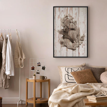 Leinwandbild - Pensive Cupid (1 Part) Vertical