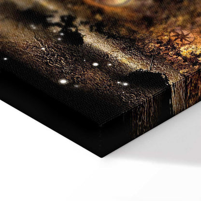 Leinwandbild - World at Night